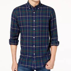 Club Room Plaid Flannel Shirt